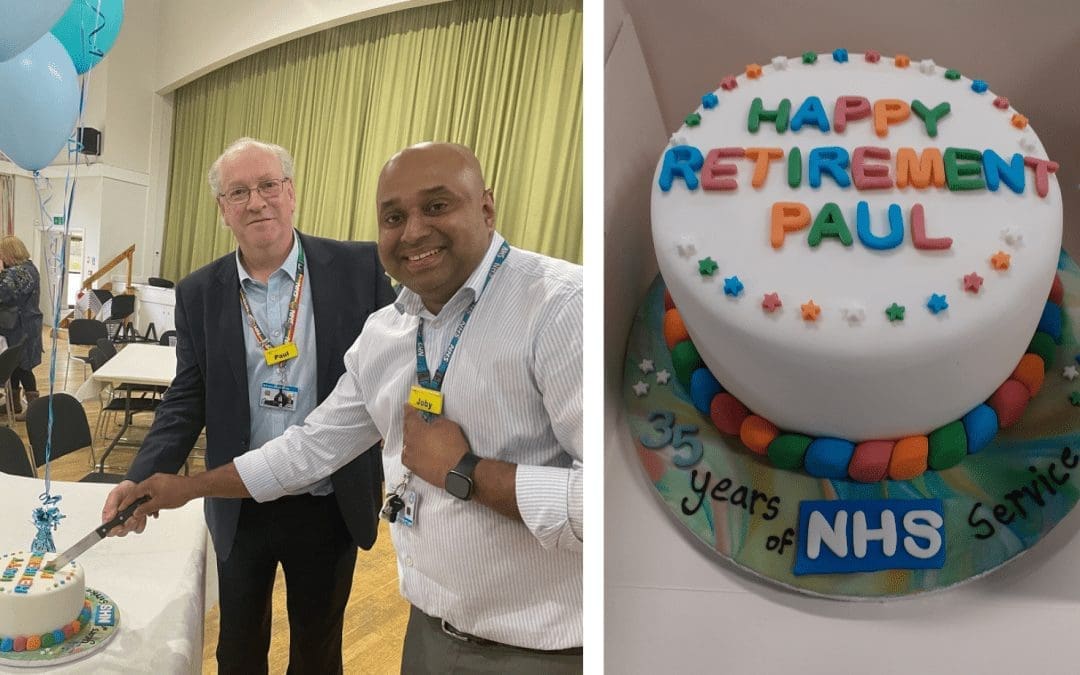 Surprise retirement celebration for CEO Paul