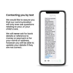 CAMHS text messaging