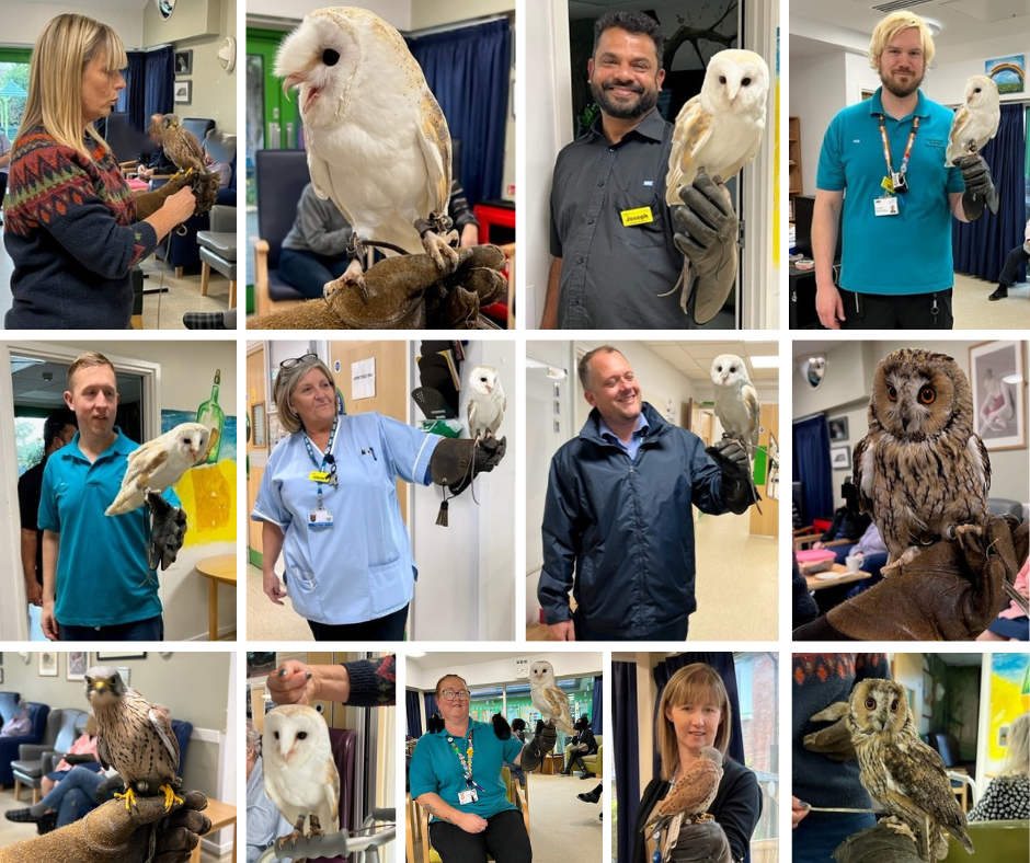 Charlton Lane Hospital enjoys a flying visit!
