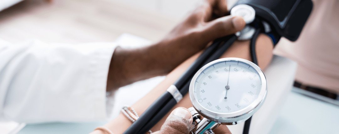 Community blood pressure and health checks
