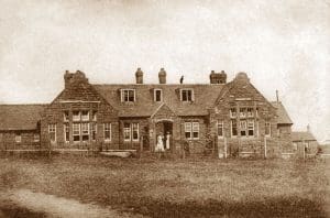 Lydney Hospital 1908 black and white photo