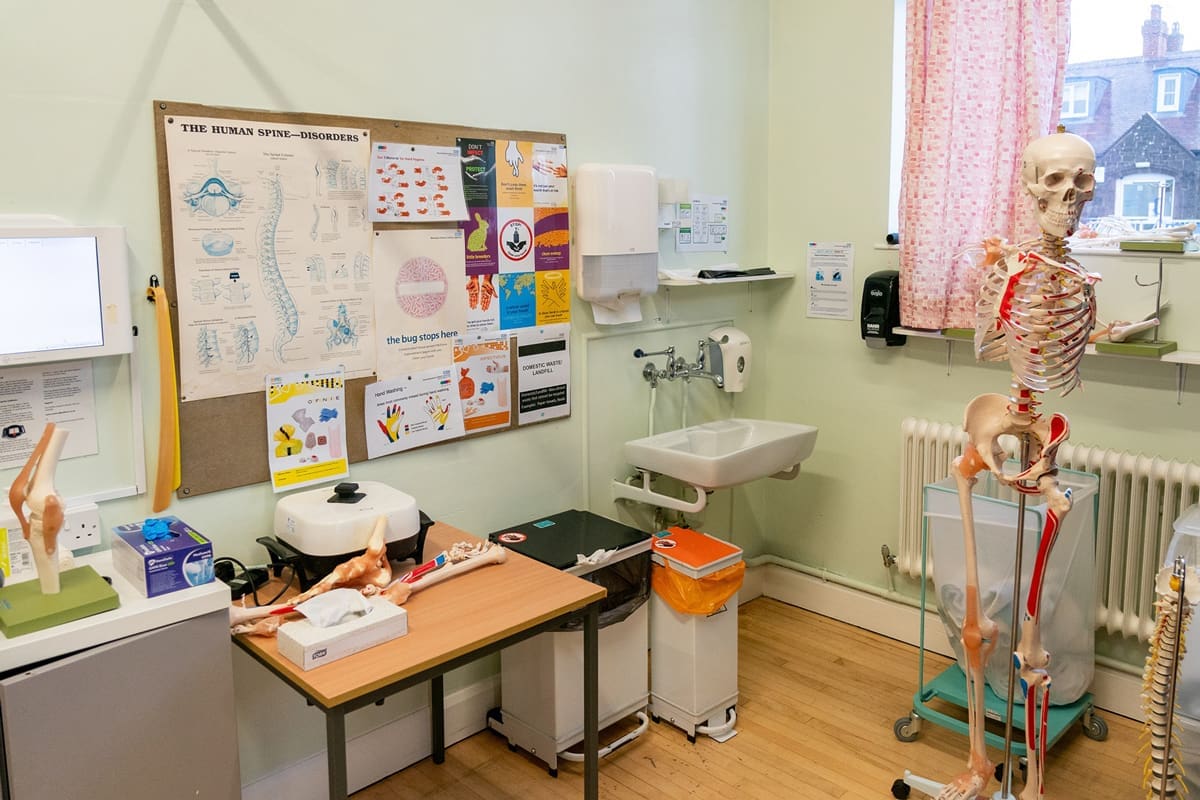 Lydney hospital doctors room