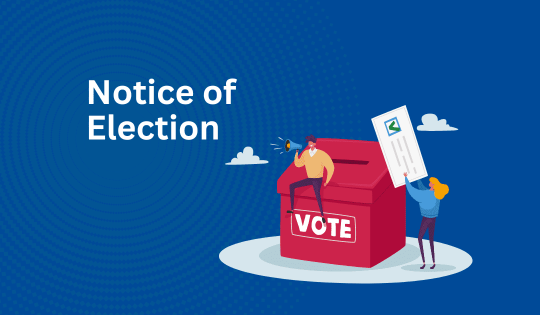 Notice of Election – Council of Governors December 2024