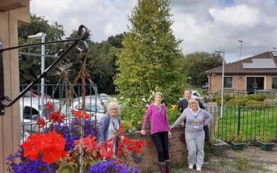 Service users feel positive benefits of gardening