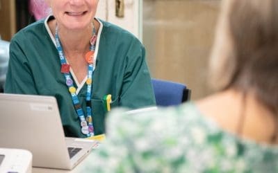 Community blood pressure and health checks
