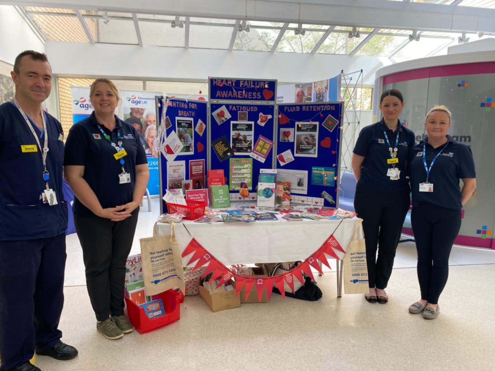 Heart Failure team at GRH 2025 Meet our Heart Failure team this #HFAW