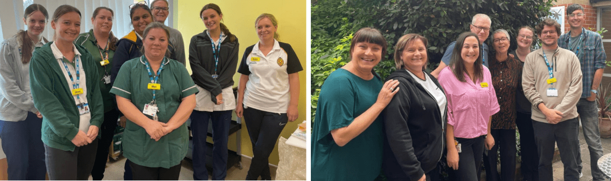 AHPs from Wotton Lawn and Charlton Lane hospitals.