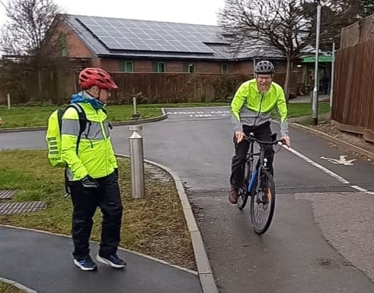 Colleagues saddle up for E-bikes trial in Cheltenham