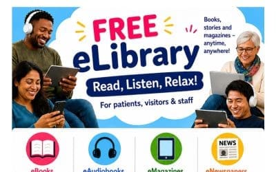 eLibrary for patients, visitors and staff