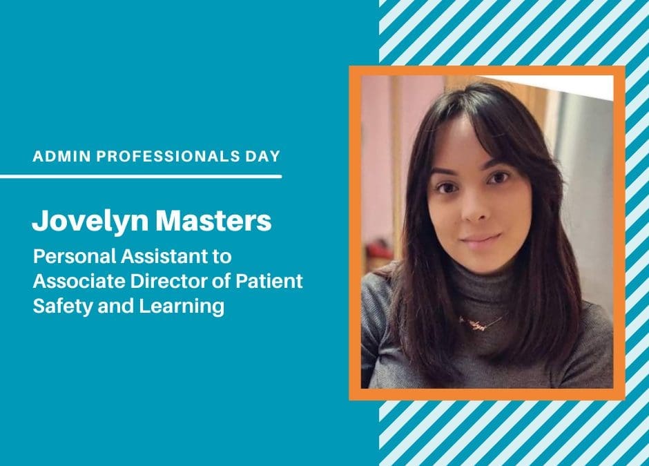Administrative Professionals Day: Jovelyn Masters