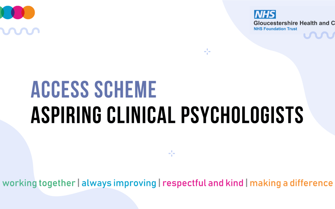 Access scheme for aspiring clinical psychologists from under-represented backgrounds
