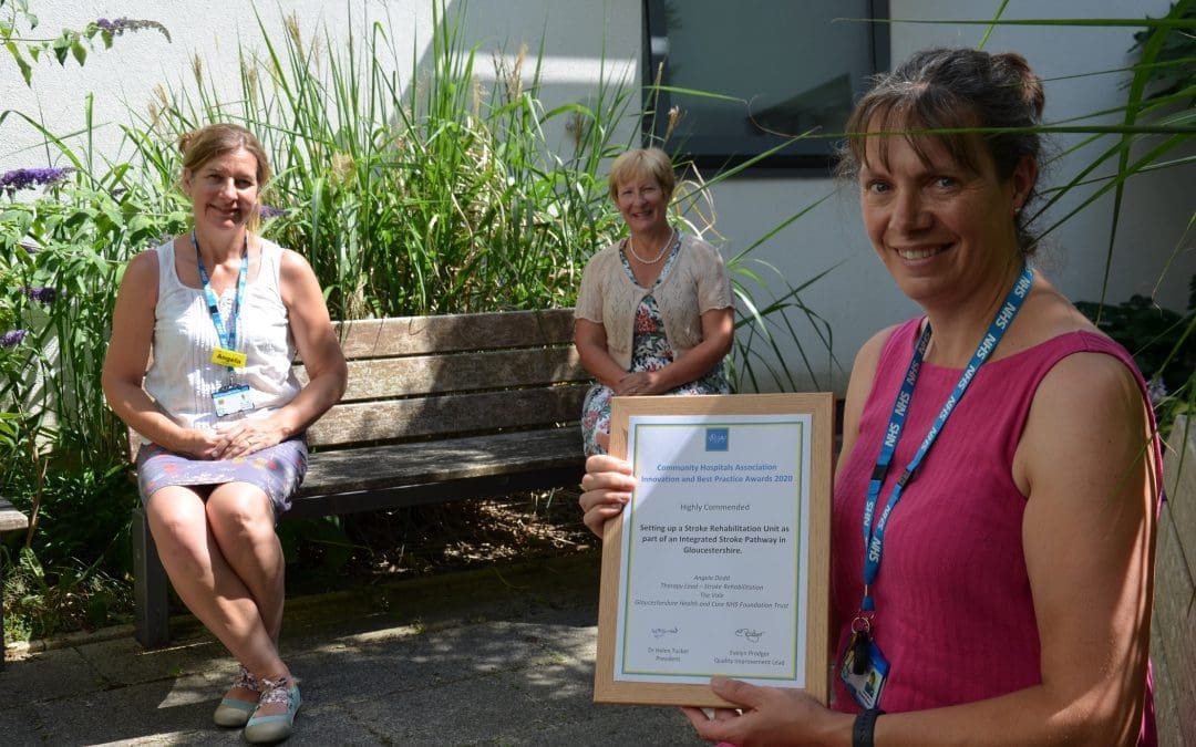 Stroke Unit at Vale highly commended by Community Hospital Association