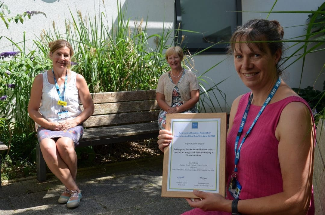Stroke Unit at Vale highly commended by Community Hospital Association