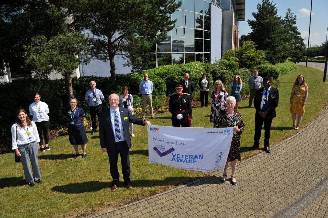 Trust celebrates Armed Forces Week with Defence ERS Silver Award